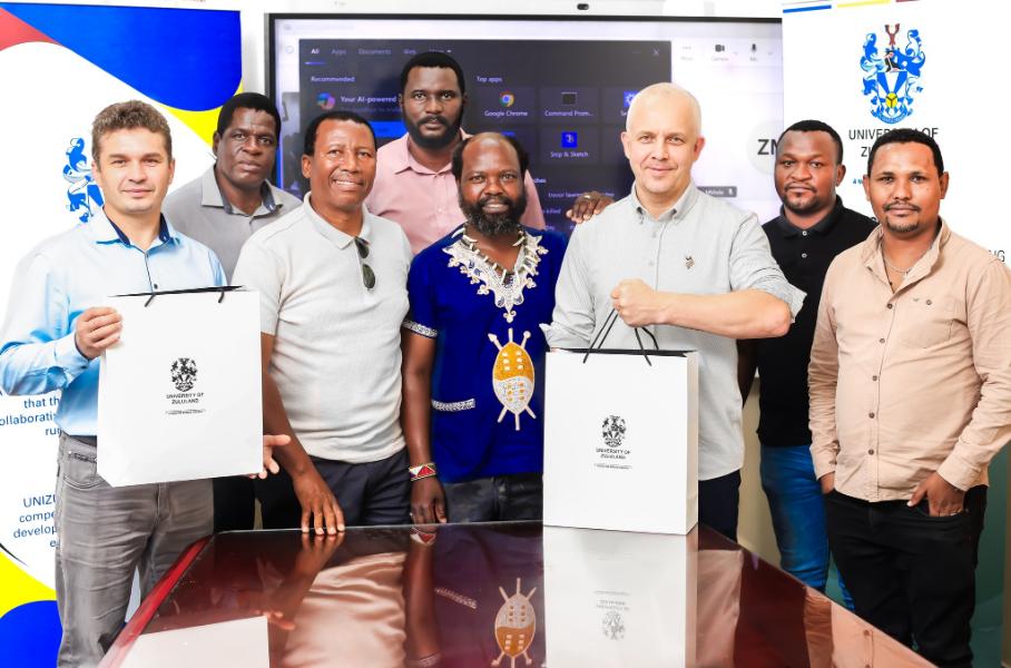 THE RUSSIAN JOINT INSTITUTE FOR NUCLEAR RESEARCH (JINR) VISITS UNIZULU